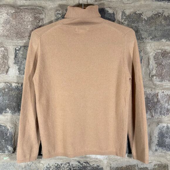 Sutton Studio Cashmere Sweater Woman's Medium Turtleneck Soft Lightweight - Picture 5 of 11